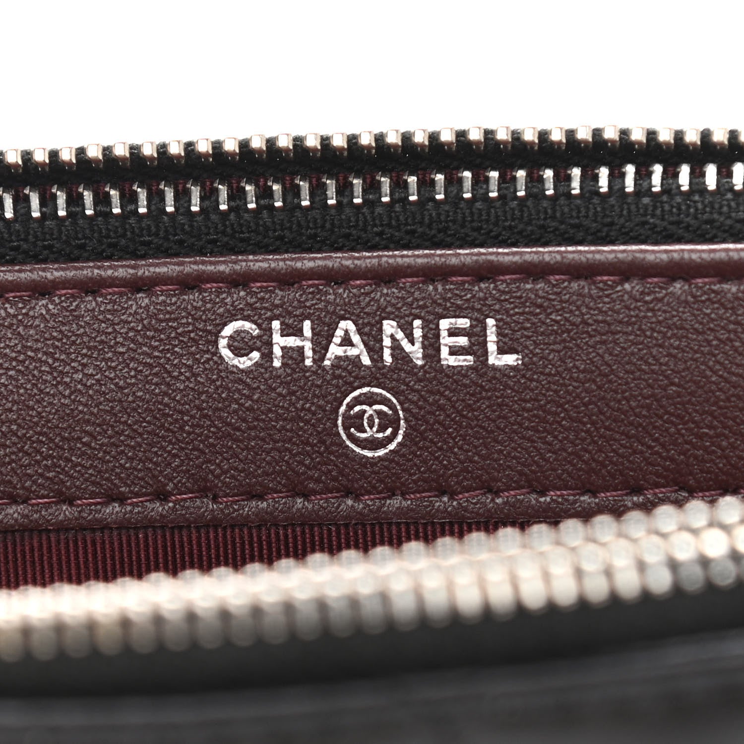 Chanel Lambskin Quilted Small Clutch With Chain Black 5 of 11