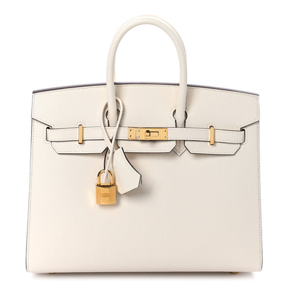 Hermes Epsom Birkin Sellier 25 Nata 1 of 10