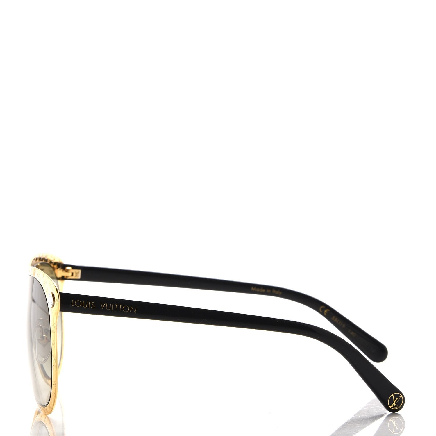 Louis Vuitton Vertigo Z0892U Sunglasses Gold 3 of 8