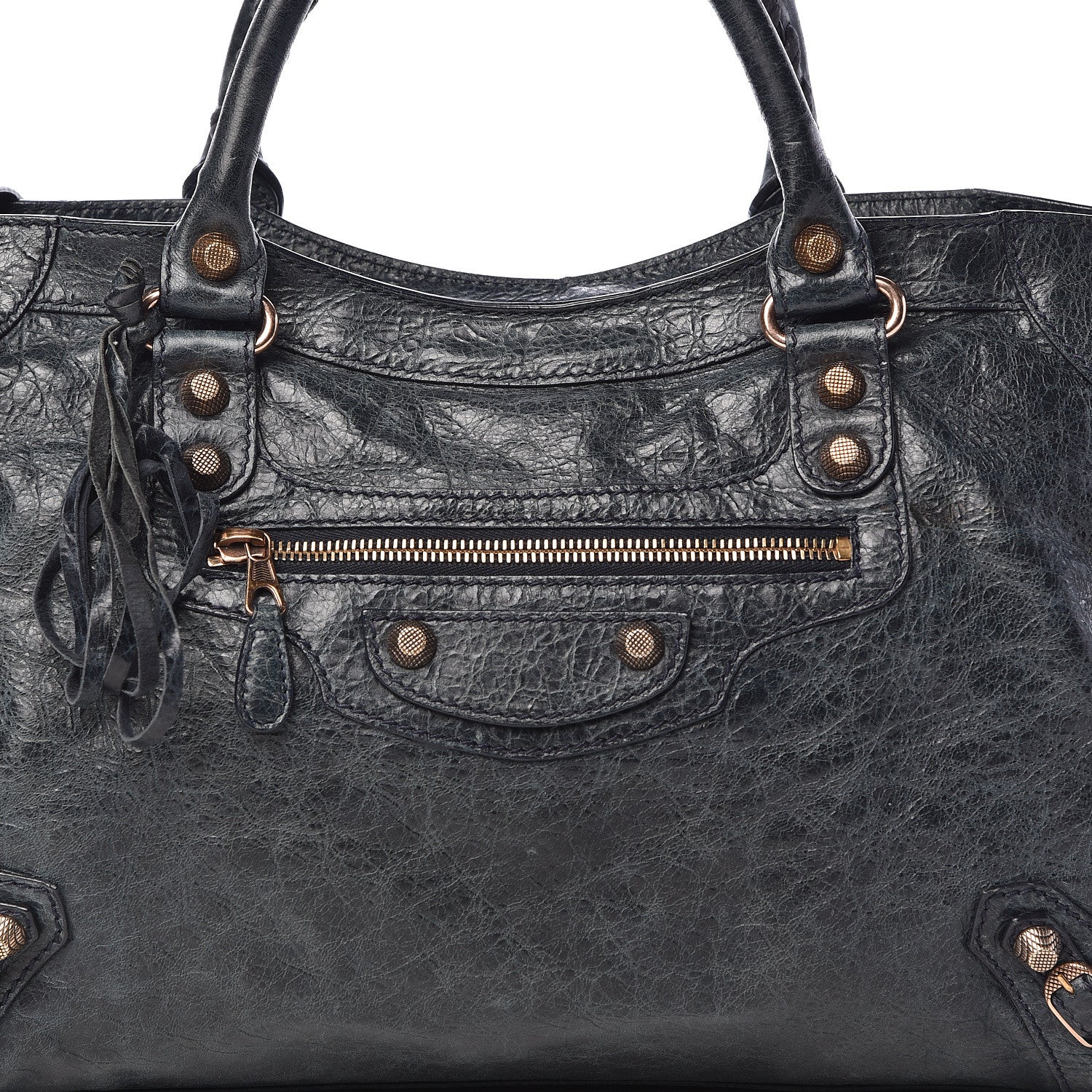 Balenciaga Agneau Giant 12 Rose Gold Hardware City Dark Night 10 of 10