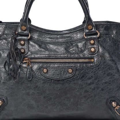 Balenciaga Agneau Giant 12 Rose Gold Hardware City Dark Night 10 of 10