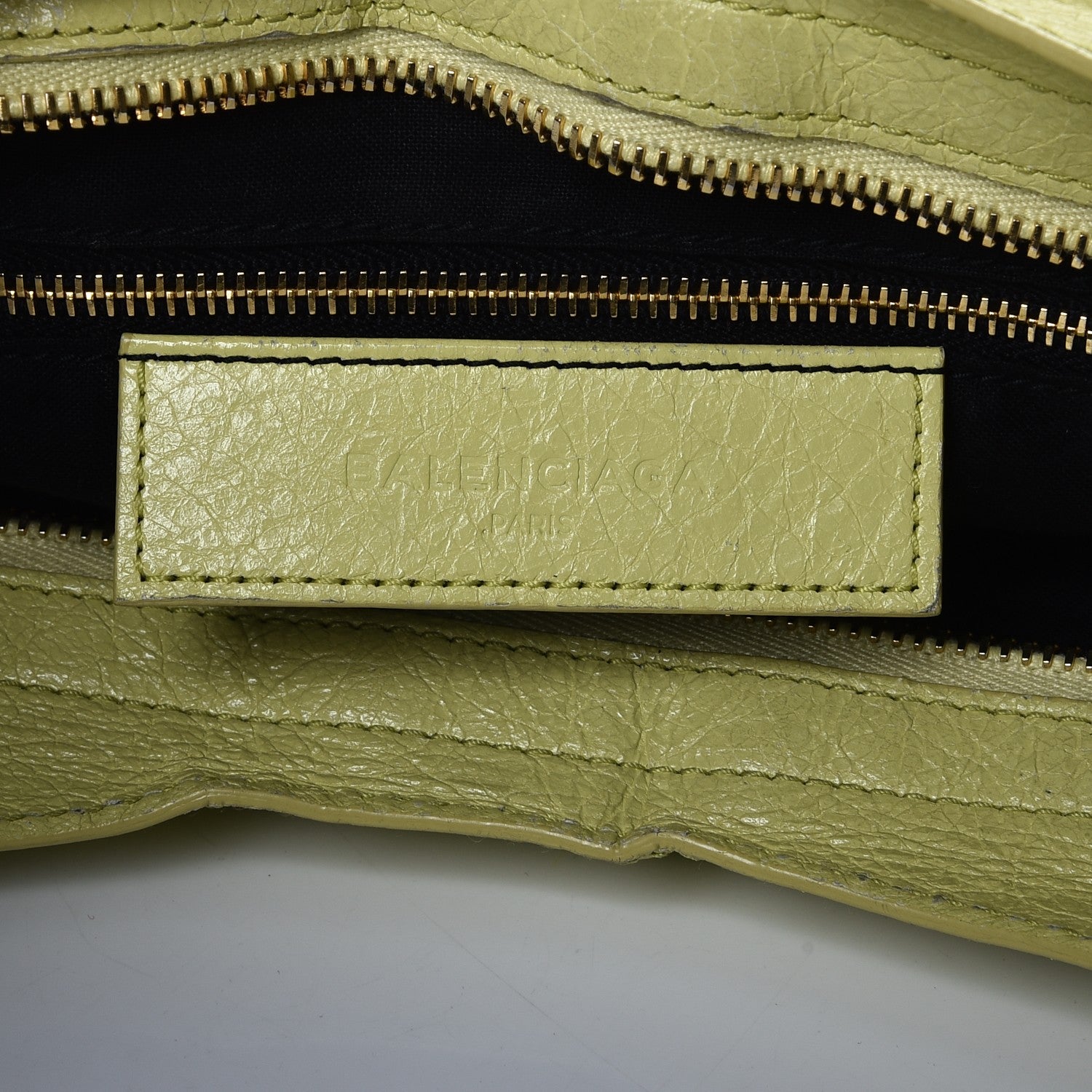 Balenciaga Agneau Giant 12 Gold Hardware City Jaune Citronnade 7 of 15