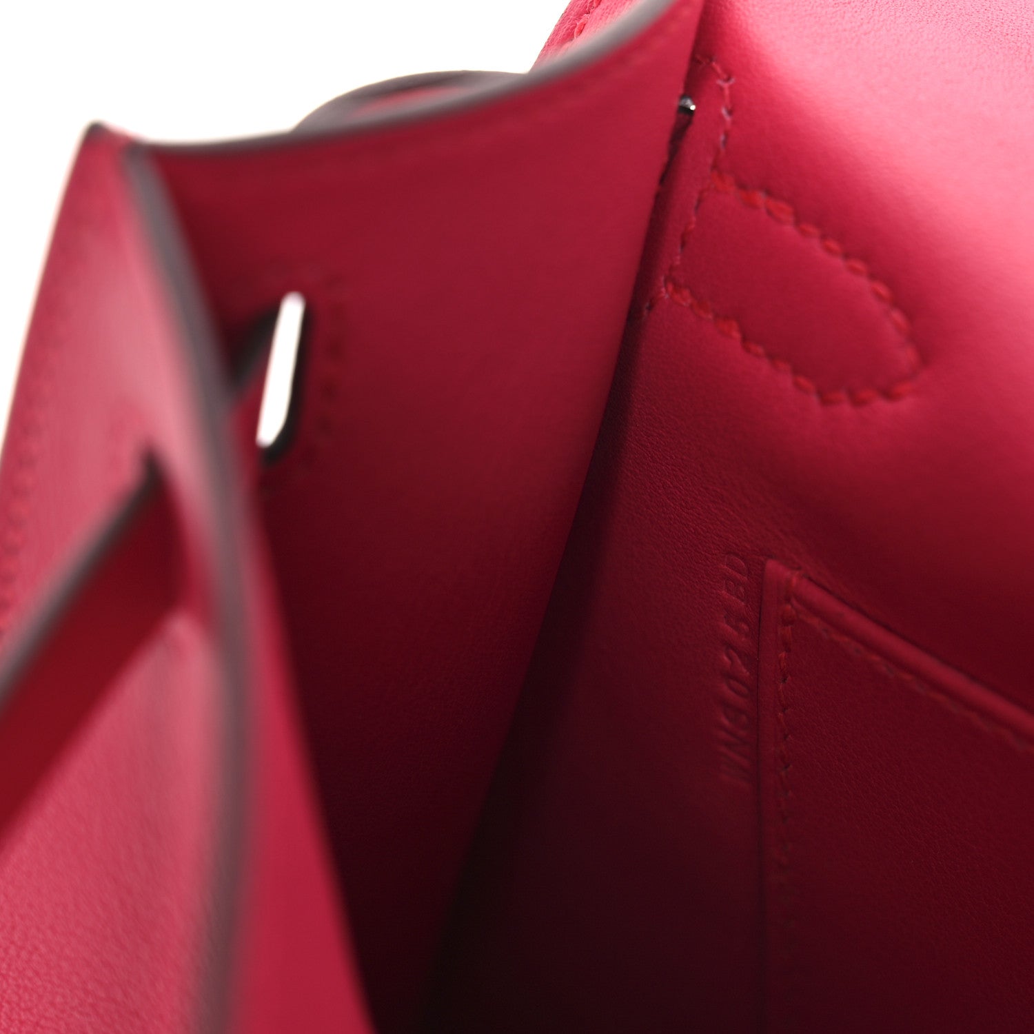 Hermes Swift Kelly Pochette Clutch Rose Extreme 7 of 12