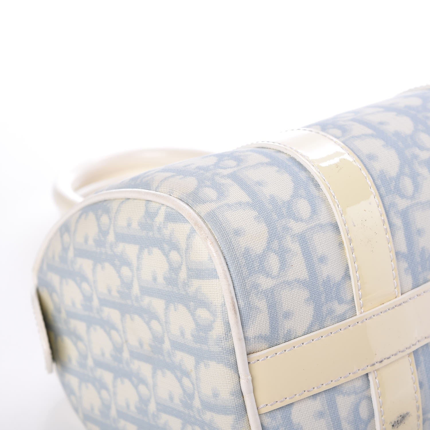 Christian Dior Monogram Mini Boston Blue 18 of 19