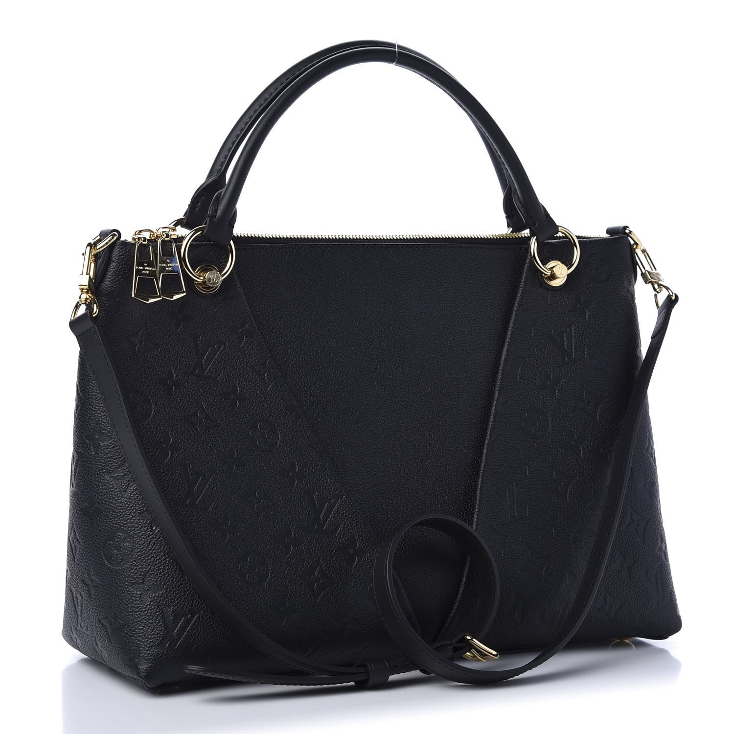 Louis Vuitton Empreinte V Tote MM Black 4 of 12
