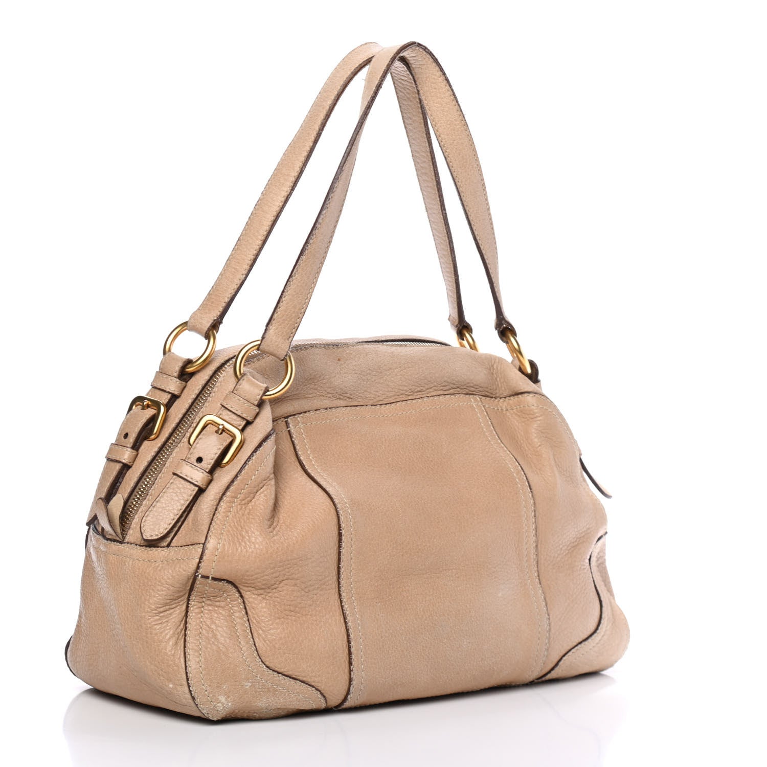 Prada Vitello Daino Shoulder Bag Cammeo 2 of 4