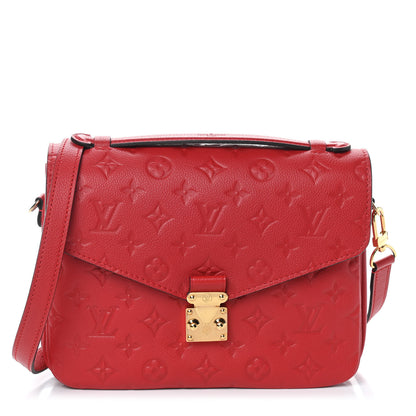 Louis Vuitton Empreinte Pochette Metis Cherry 1 of 4