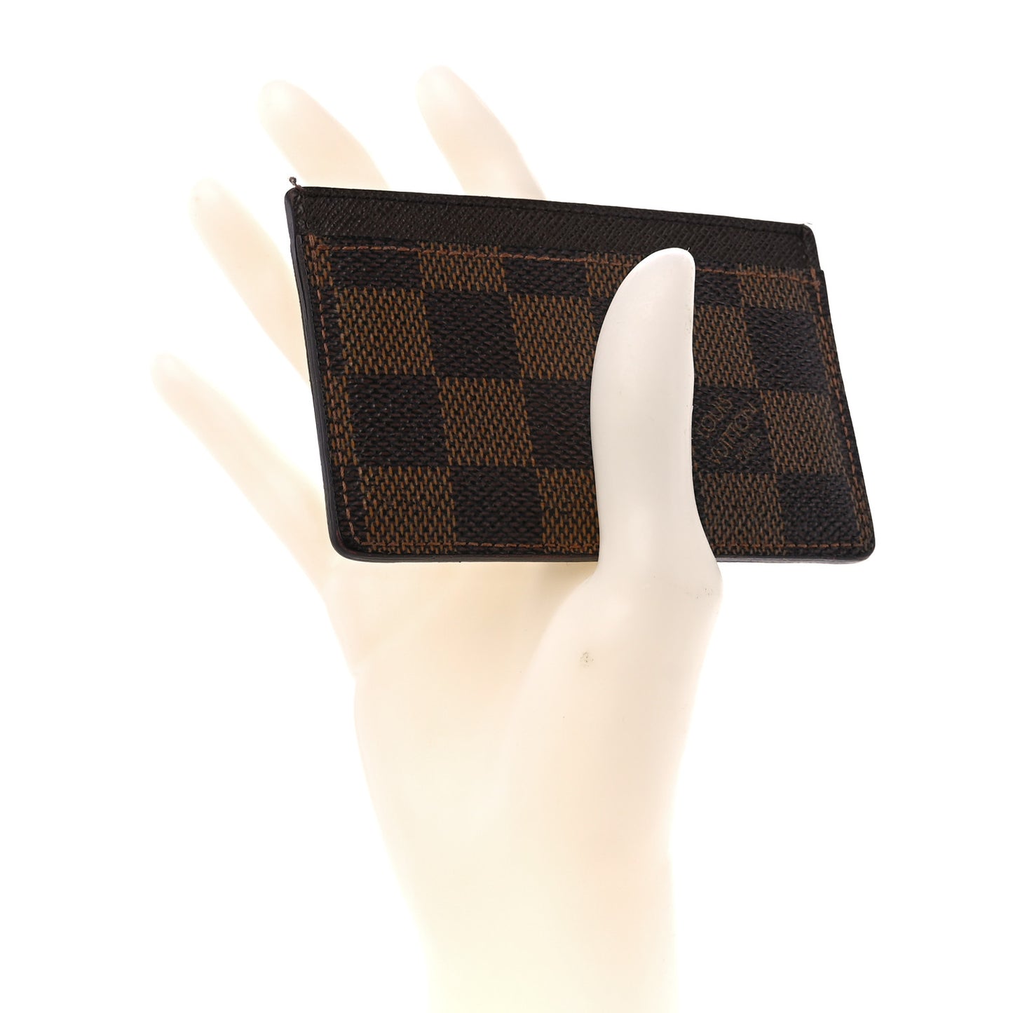 Damier Ebene Card Holder