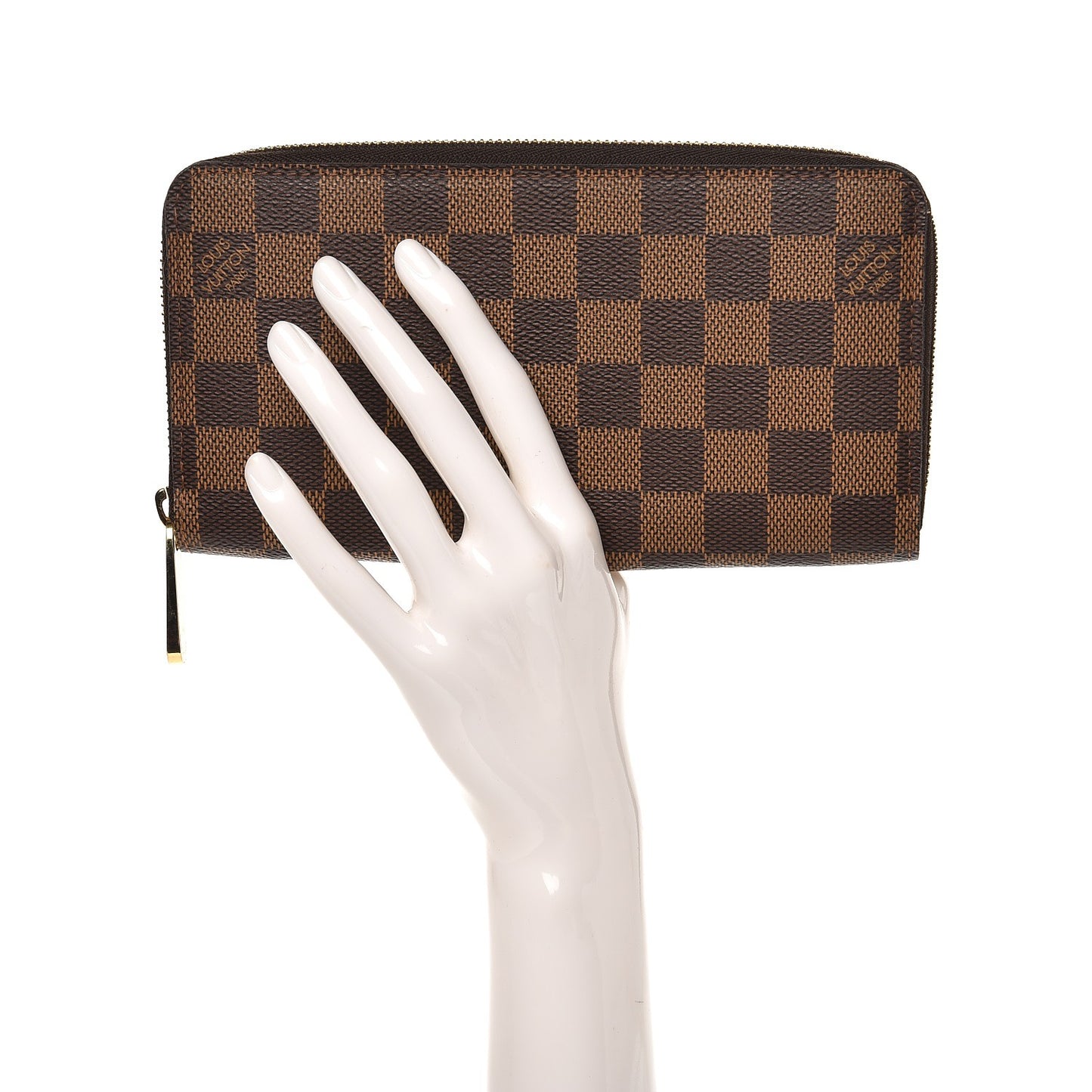 Damier Ebene Zippy Wallet