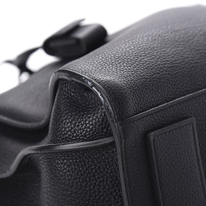 Saint Laurent Grained Calfskin Medium Souple Sac De Jour Black 12 of 13