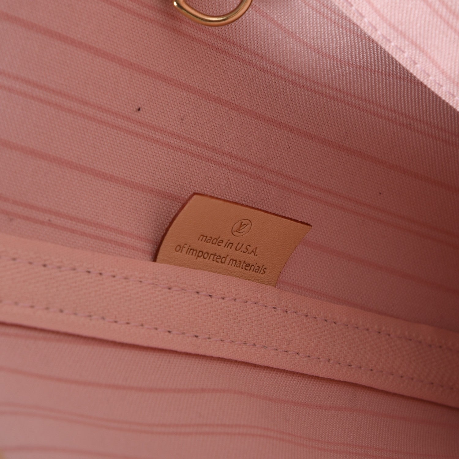 Louis Vuitton Damier Azur Neo Neverfull MM Rose Ballerine 7 of 10