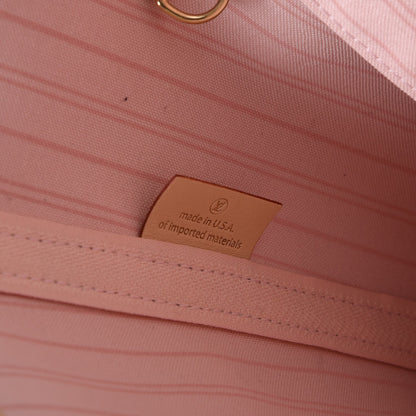 Louis Vuitton Damier Azur Neo Neverfull MM Rose Ballerine 7 of 10