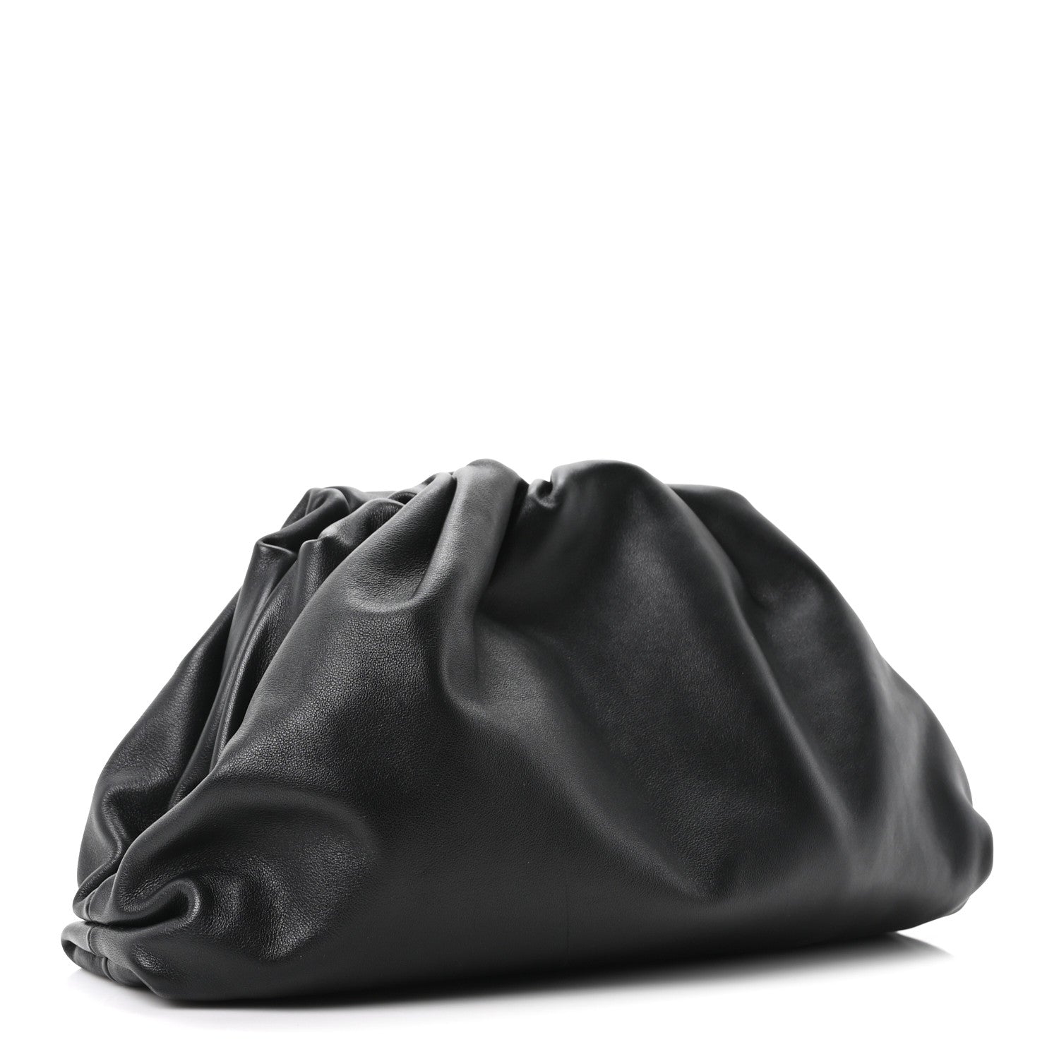 Bottega Veneta Smooth Butter Calf Teen Pouch Black 3 of 10