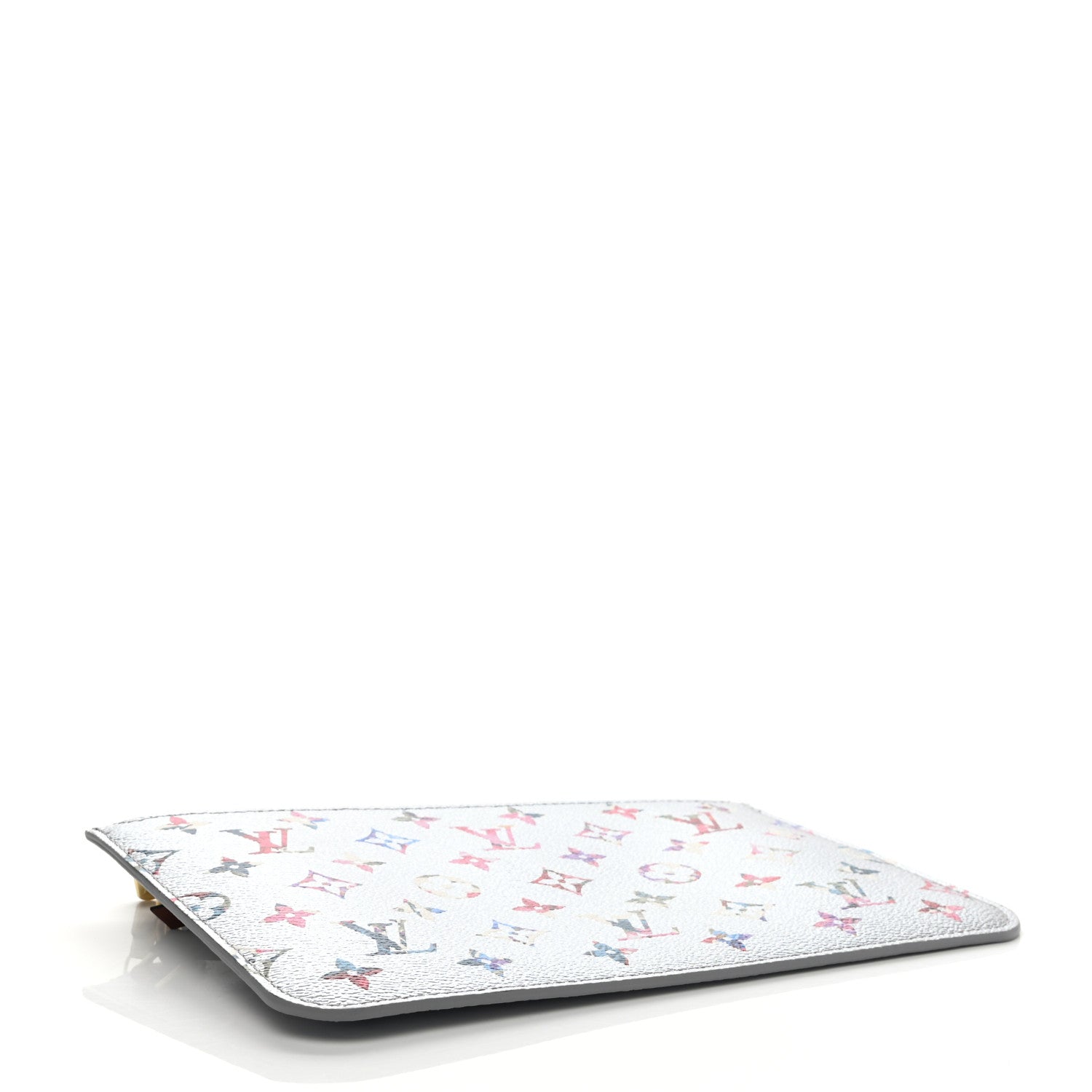 Louis Vuitton Metallic Monogram LV Garden Neverfull MM GM Pochette Silver 4 of 6