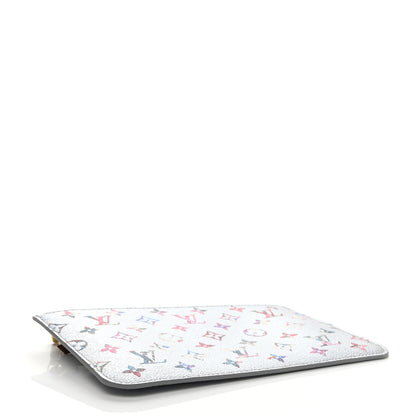 Louis Vuitton Metallic Monogram LV Garden Neverfull MM GM Pochette Silver 4 of 6