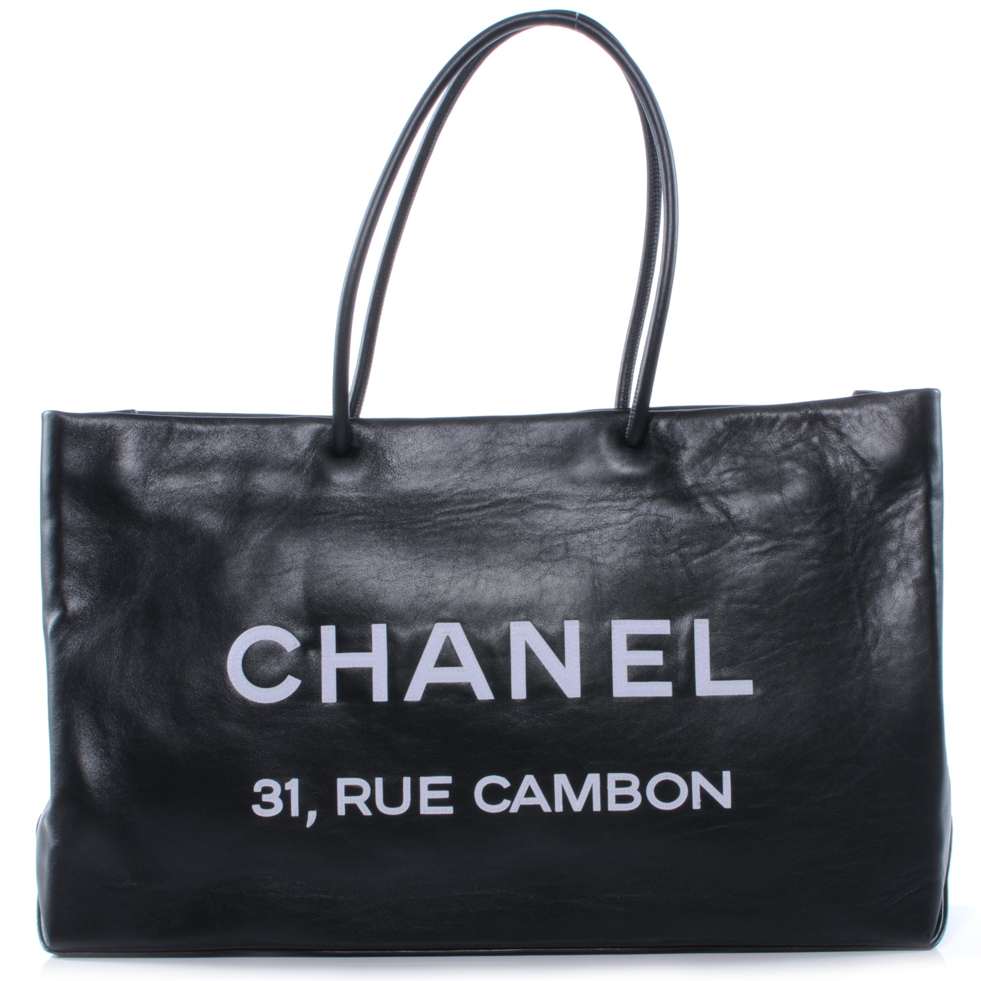 Chanel Calfskin 31 Rue Cambon Large Tote Black 1 of 8