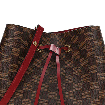 Louis Vuitton Damier Ebene Neonoe MM Cherry Berry 7 of 9