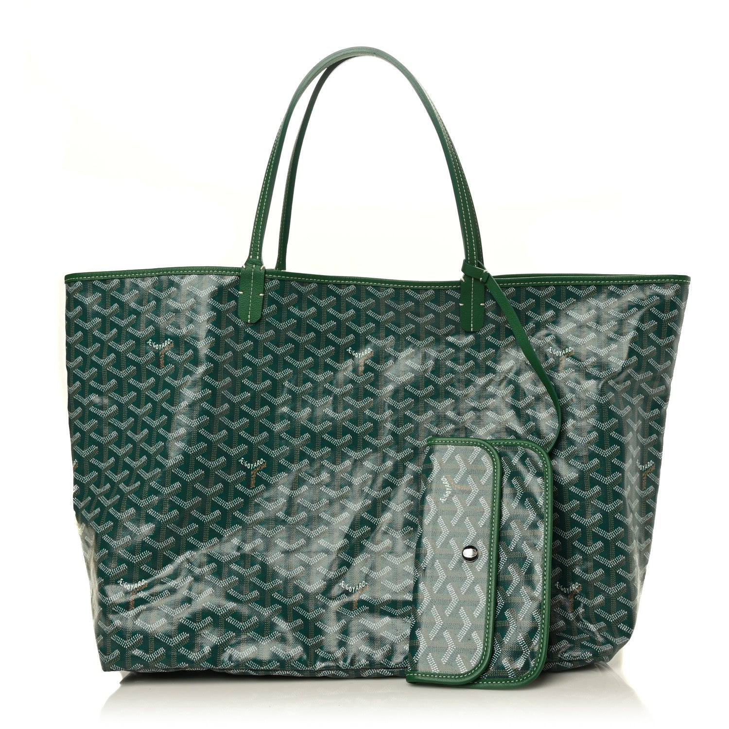 Goyard Goyardine Saint Louis GM Green 1 of 8