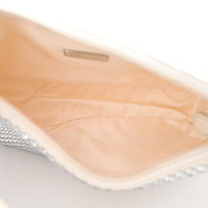 Prada Satin Crystal Mini Re-Edition 2000 Bag White 5 of 11