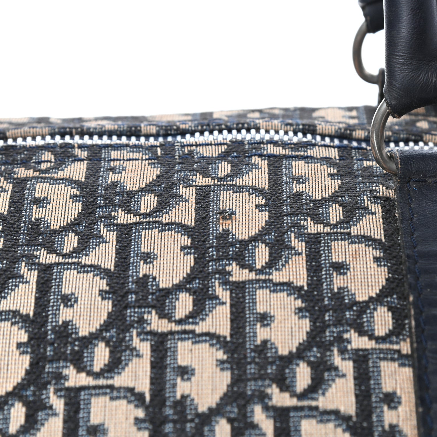 Christian Dior Monogram Duffle Navy Blue 11 of 11