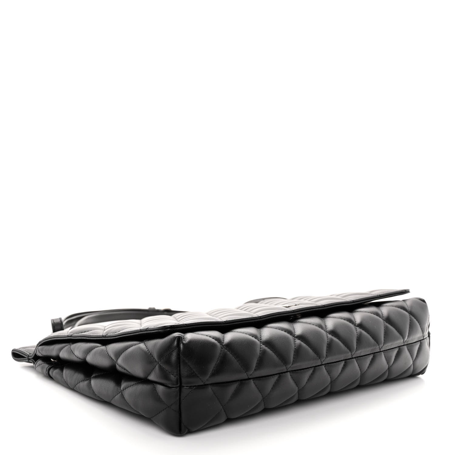 Balenciaga Nappa Calfskin Quilted Large Touch B Shoulder Bag 4 of 10