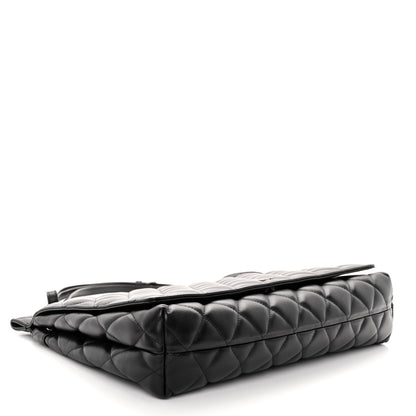 Balenciaga Nappa Calfskin Quilted Large Touch B Shoulder Bag 4 of 10