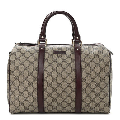 Gucci GG Plus Monogram Medium Joy Boston Bordeaux 1 of 10
