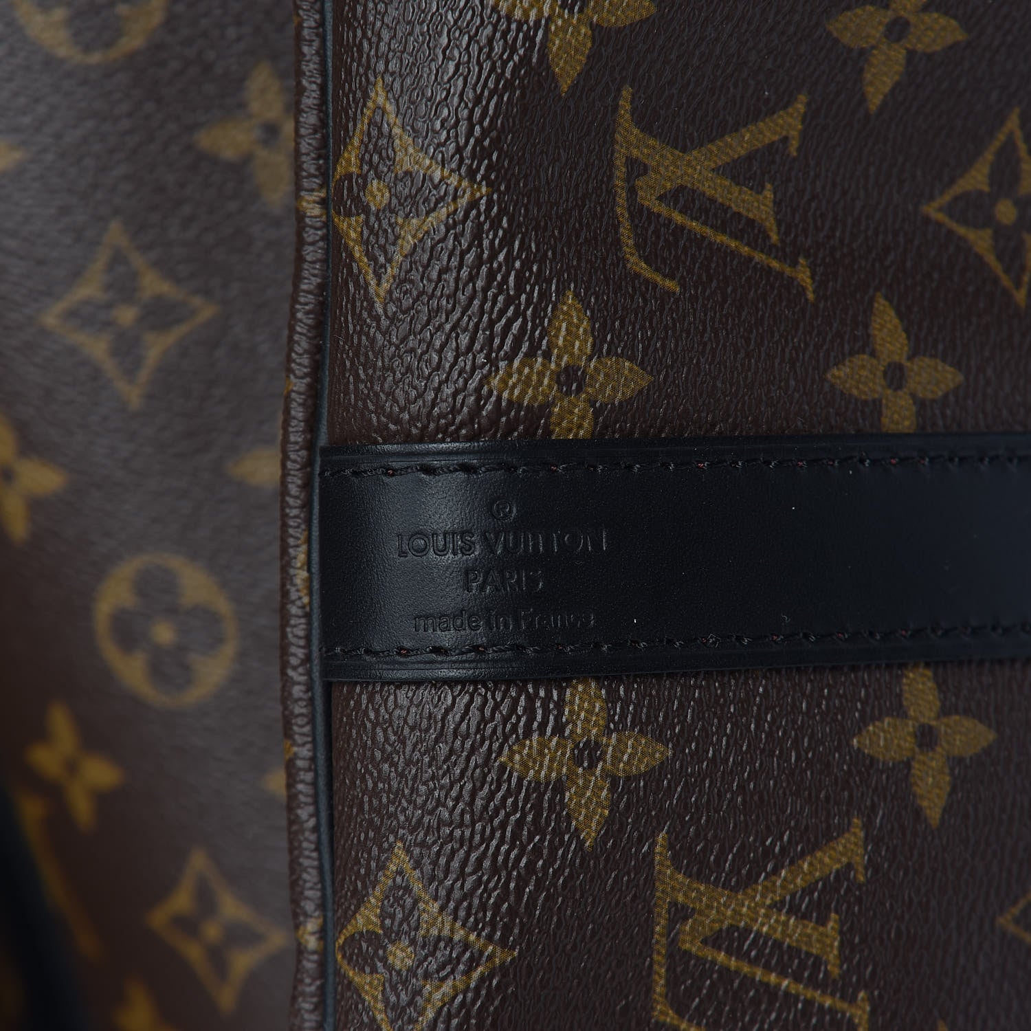 Louis Vuitton Monogram Macassar Keepall Bandouliere 45 6 of 11