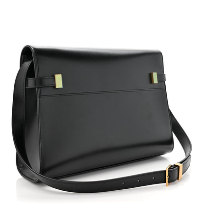 Saint Laurent Smooth Calfskin Manhattan Shoulder Bag Black 3 of 11