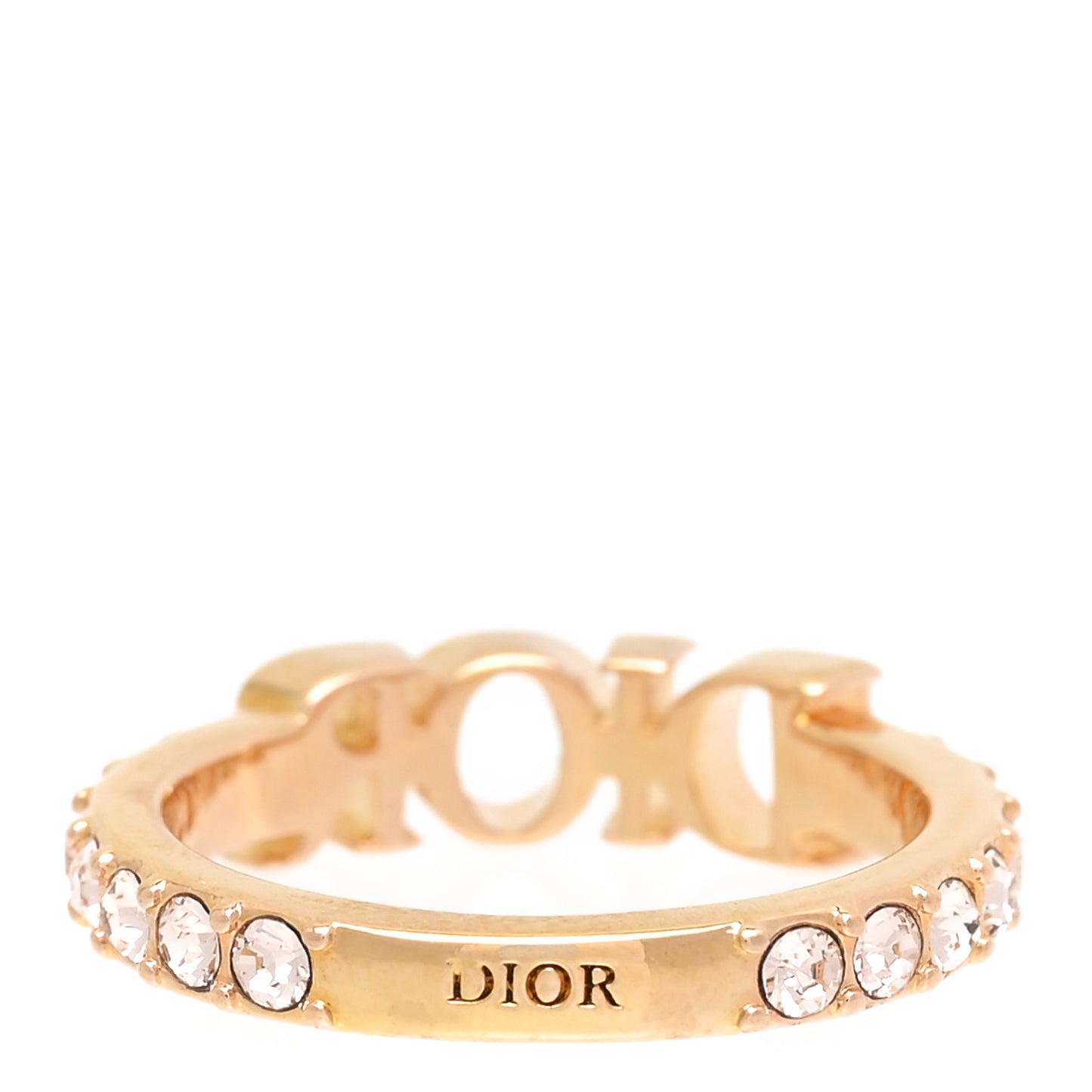 Metal Crystal Dio(R)evolution Ring S Gold