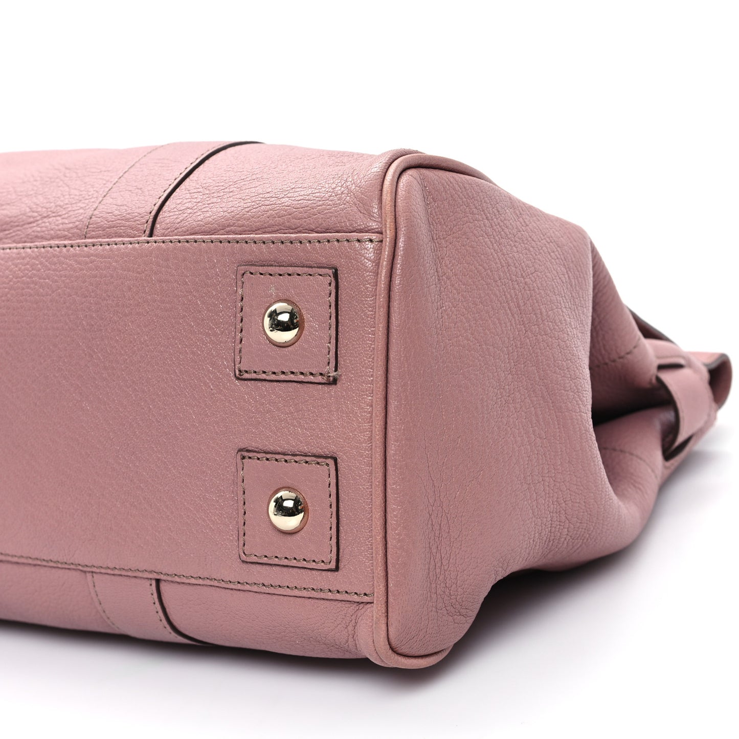 Glossy Goatskin Bayswater Dark Blush