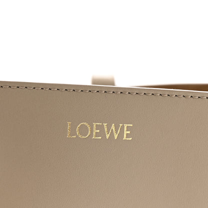 Loewe Shiny Calfskin Medium Puzzle Fold Tote Sand 6 of 11