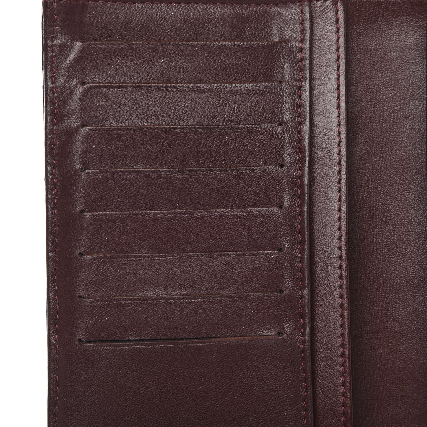 Lambskin Quilted Yen Wallet Black