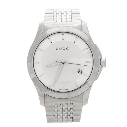 Gucci Stainless Steel 38mm G-Timeless Quartz Watch 1 of 10