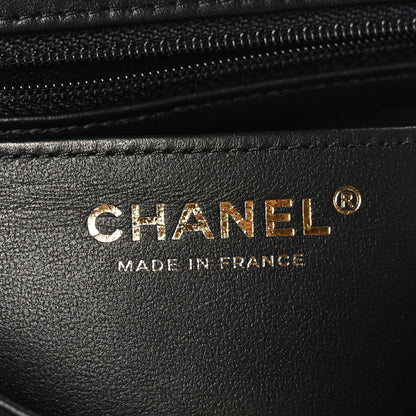 Chanel Lambskin Quilted Mini Rectangular Flap Black 7 of 10