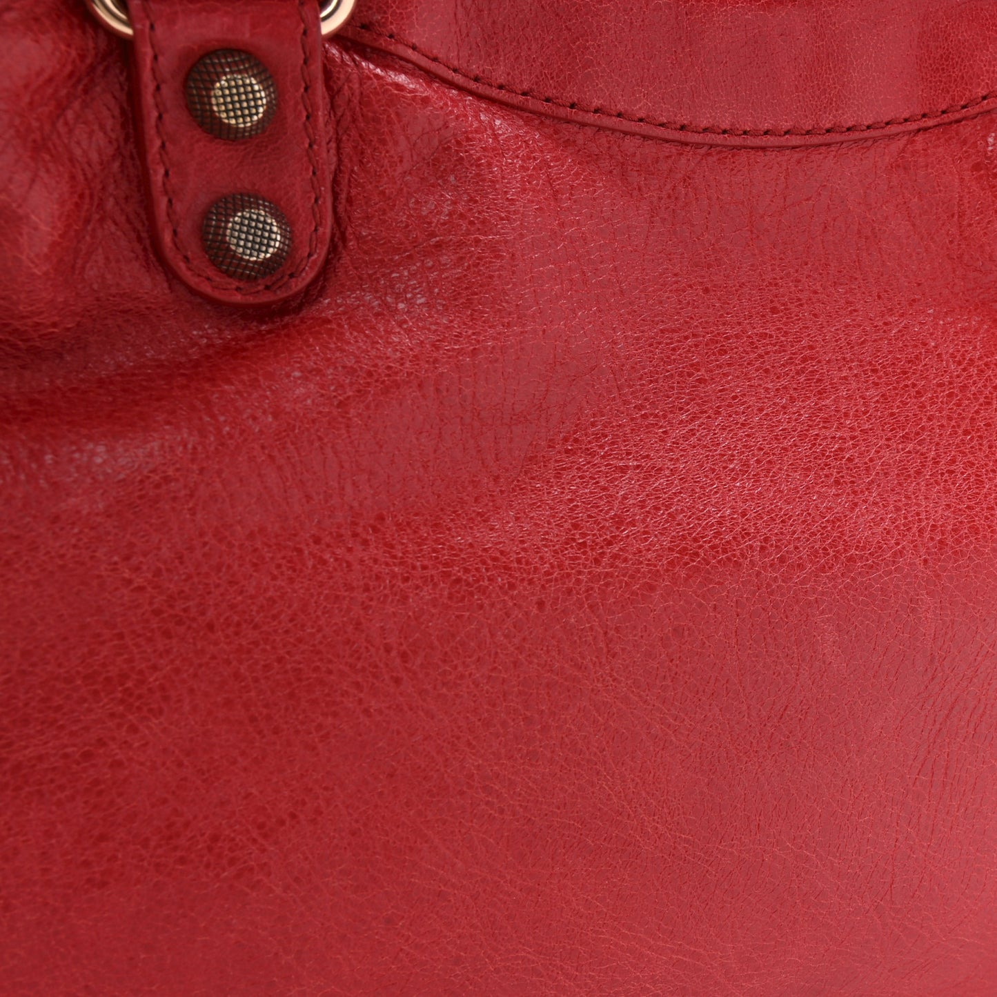 Agneau Giant 12 Rose Gold Hardware Town Rouge Coquelicot
