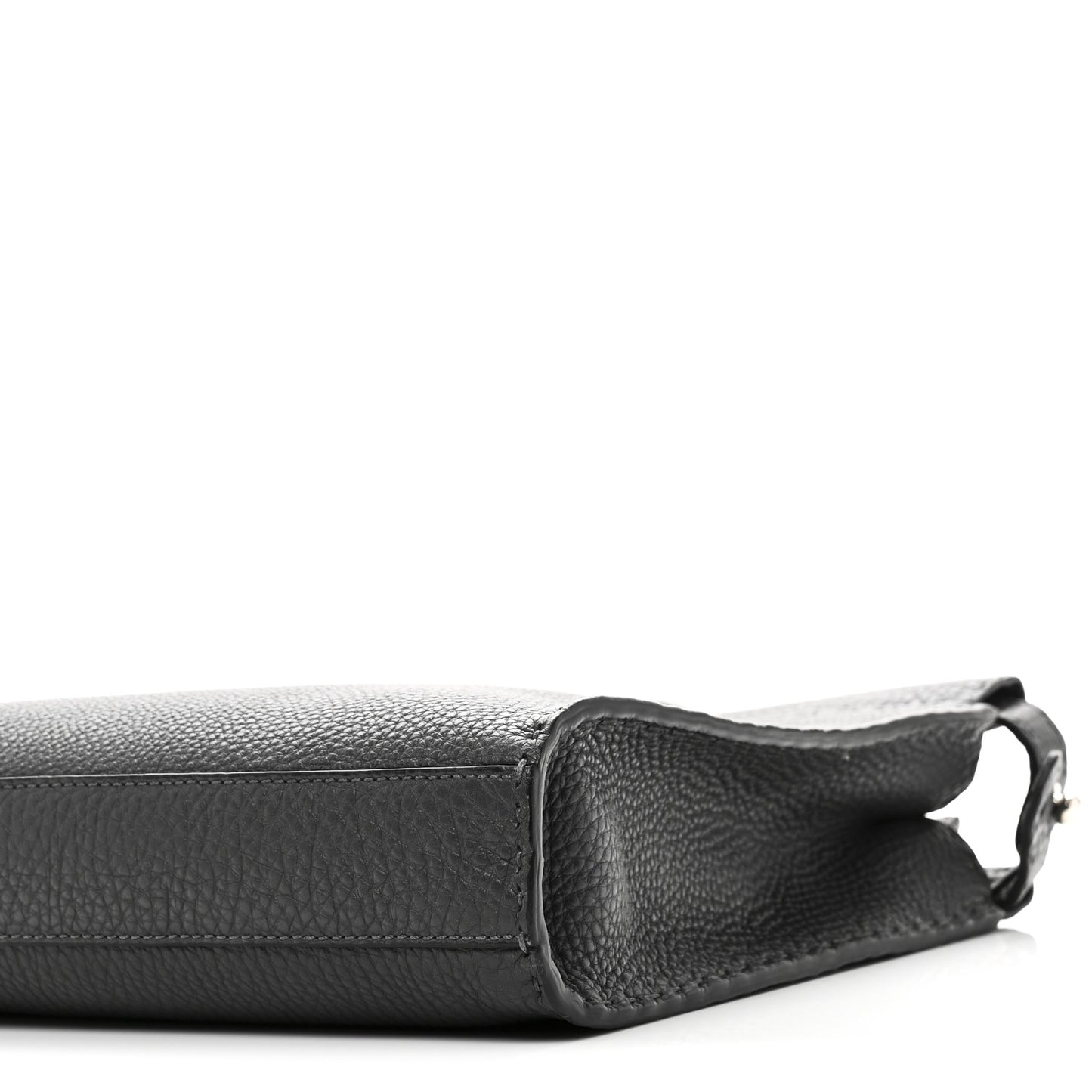 Cuoio Romano Selleria Bi-Color Large Peekaboo Iconic Fit Satchel Asfalto Lavagna