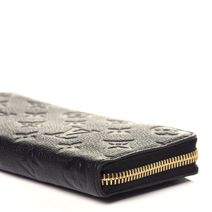Louis Vuitton Empreinte Clemence Wallet Black 8 of 9