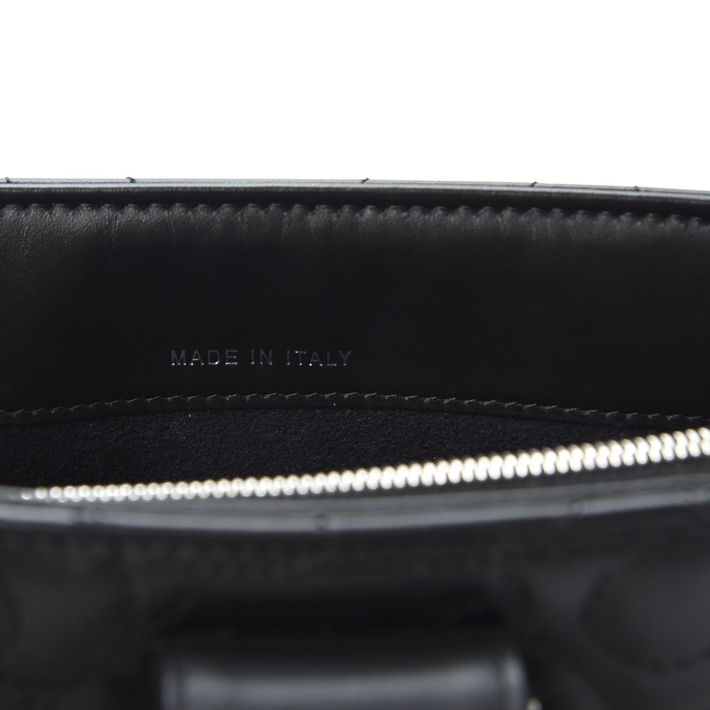Lambskin Camellia Studded Clutch With Chain Black