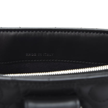 Chanel Lambskin Camellia Studded Clutch With Chain Black 8 of 11