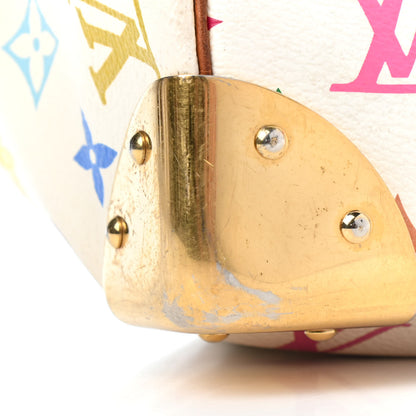 Louis Vuitton Monogram Multicolor Speedy 30 White 9 of 10