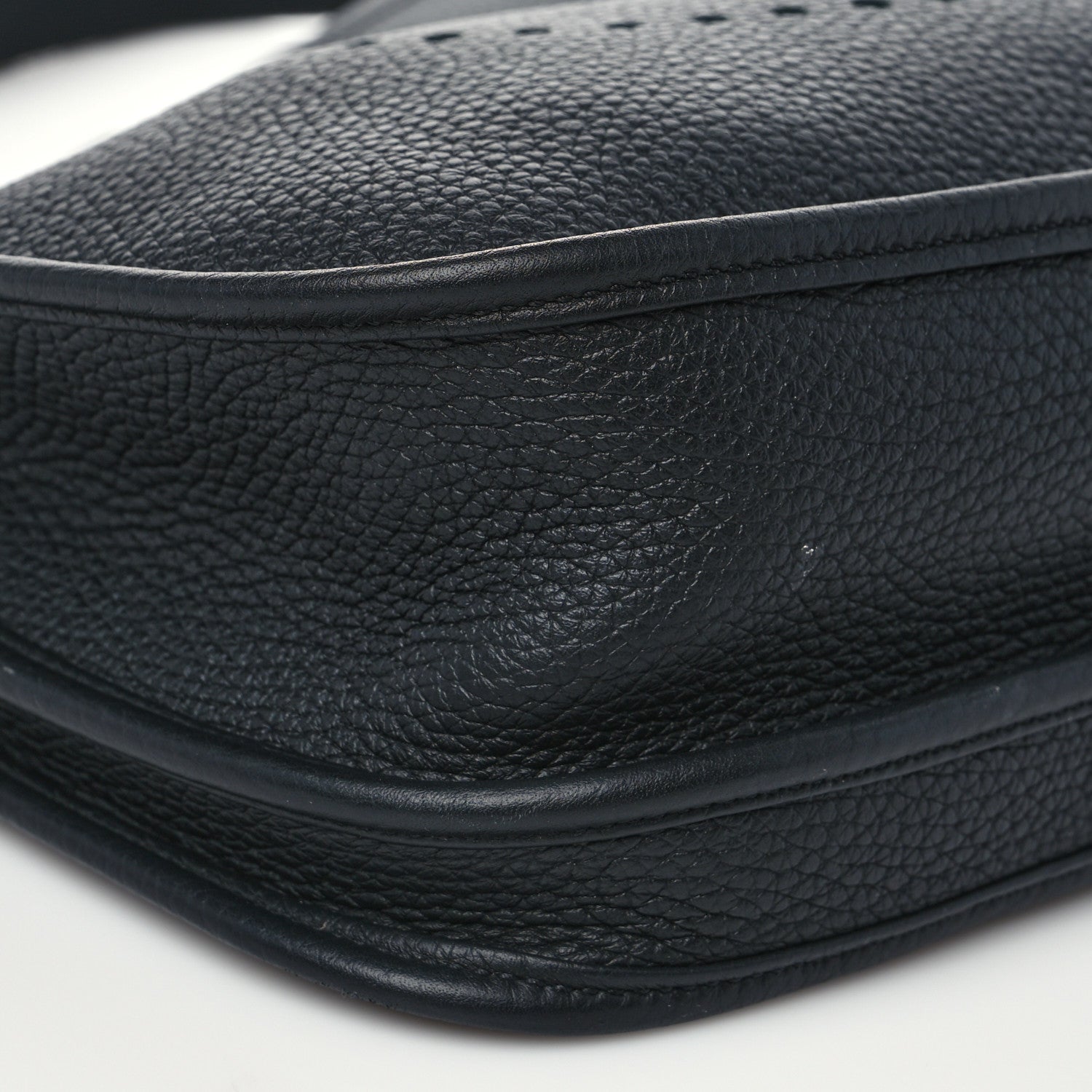 Hermes Taurillon Clemence Evelyne III PM Black 8 of 9