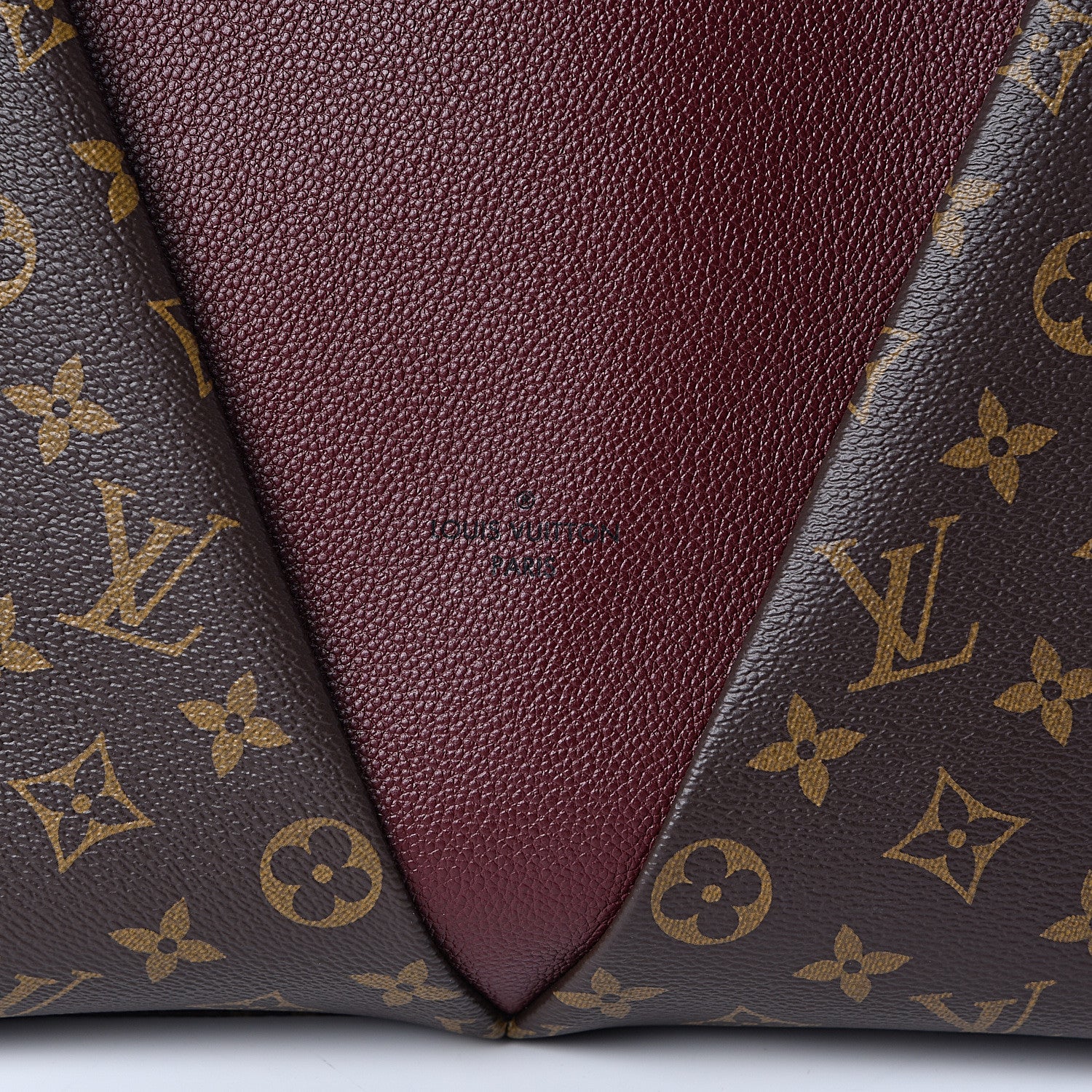 Louis Vuitton Monogram V Tote MM Bordeaux 7 of 10