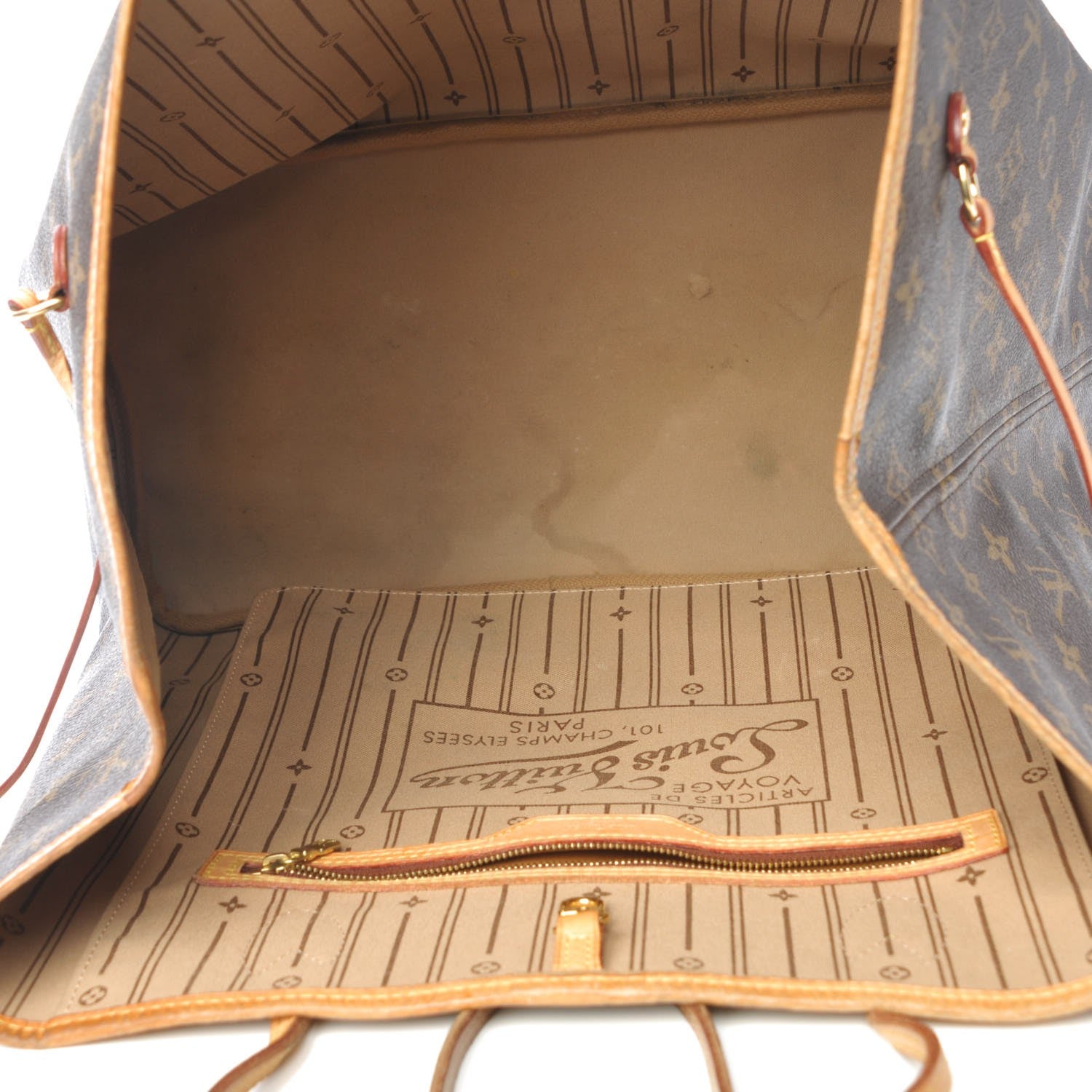 Louis Vuitton Monogram Neverfull GM 5 of 16
