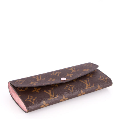 Louis Vuitton Monogram Emilie Wallet Rose Ballerine 4 of 7