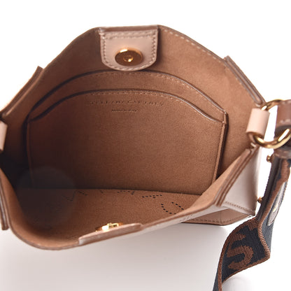 Stella McCartney Eco Alter Nappa Perforated Logo Tiny Crossbody Blush Pink 5 of 8