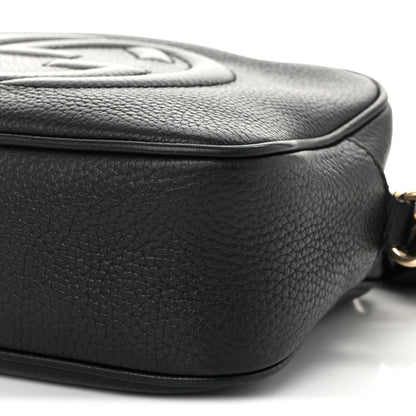 Gucci Pebbled Calfskin Small Soho Disco Bag Black Black 11 of 13