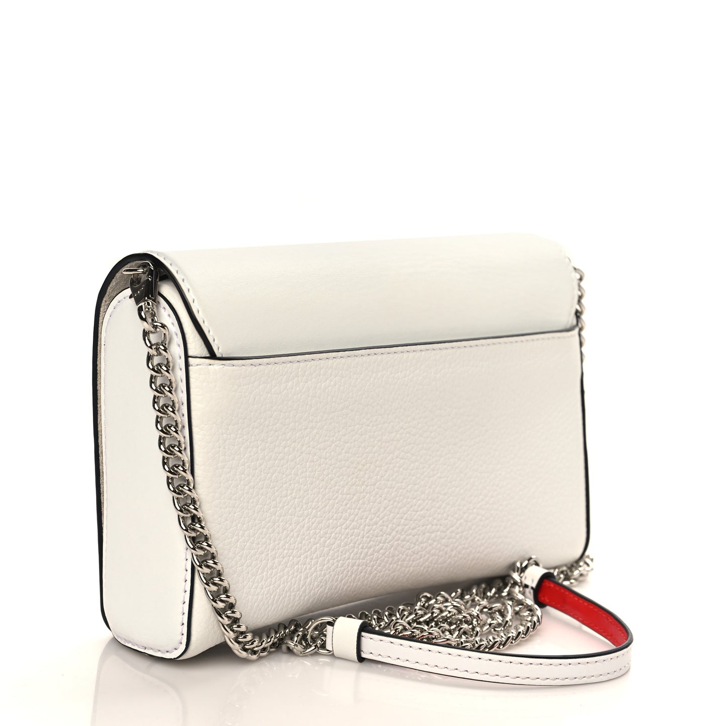 Calfskin Love RubyLou Clutch White