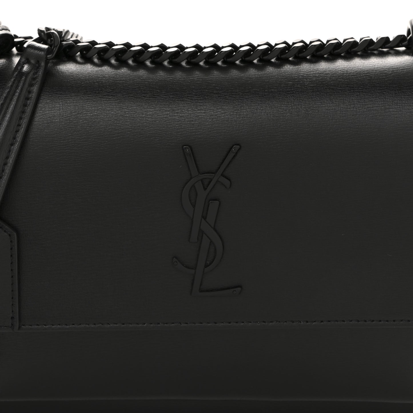Calfskin Medium Monogram Monochrome Sunset Black