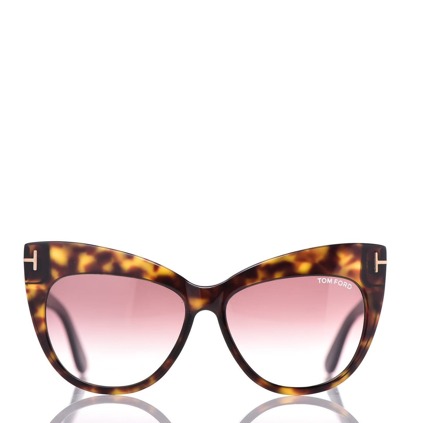 Nika Cat Eye Sunglasses TF523 Havana